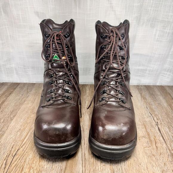 Red Wing Leather 8” Insulated Work Boot Sz11 Extra Wide Brown 800g lace up Steel main image 4